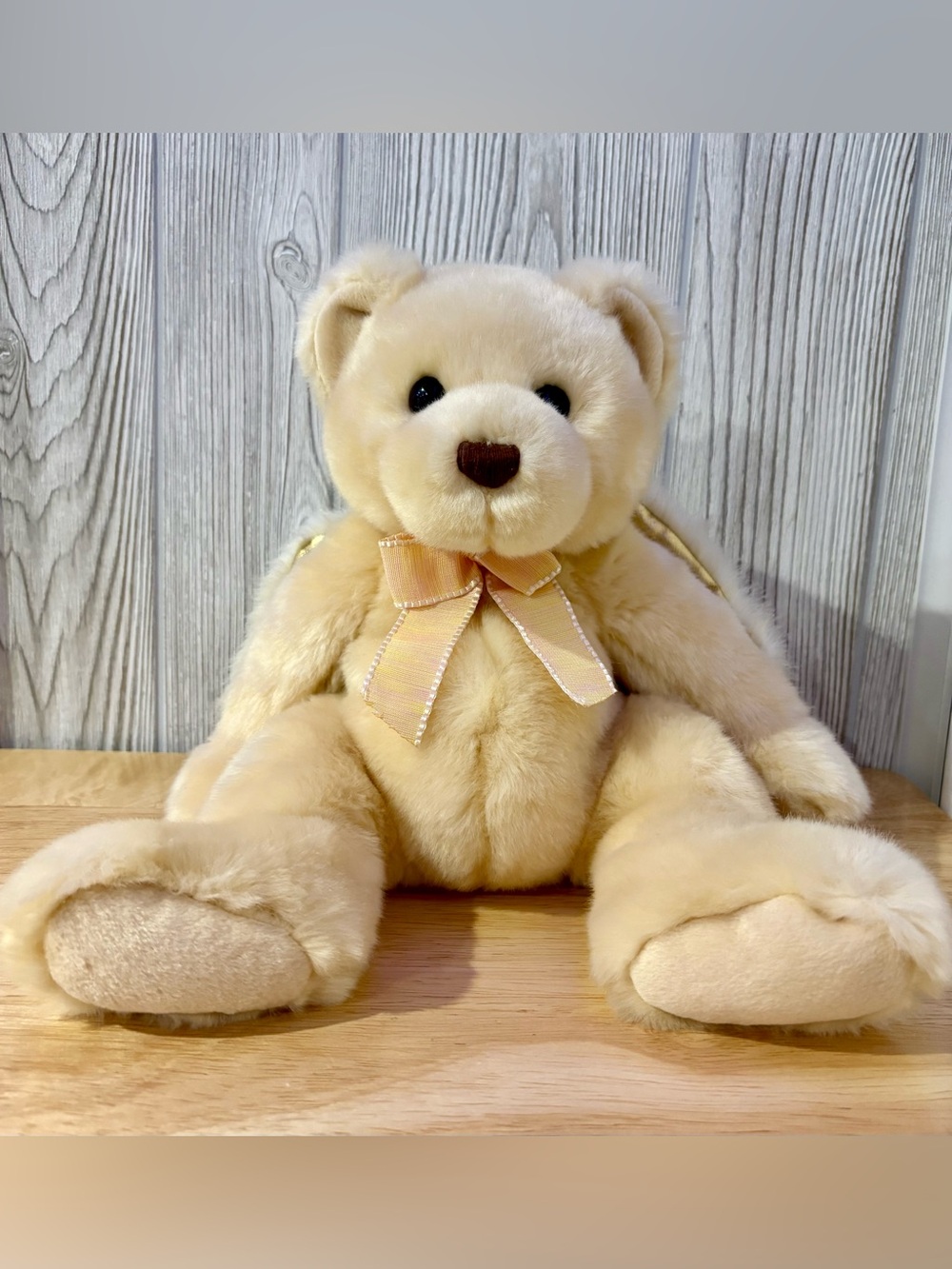 Ty Classics Gloria Angel Bear Plush 2003 Vintage Retired White Wings Teddy Bear